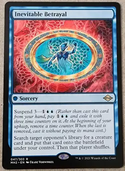 MTG Inevitable Betrayal Modern Horizons 2 047/303 Regular Rare - Image 1
