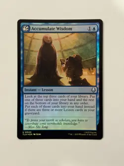 Accumulate Wisdom (TLA) 44 Foil - Image 1