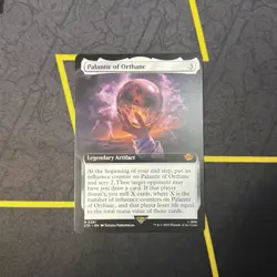 Palantir Of Orthanc M 0381 381 BORDERLESS MTG Tales Of Middle Earth LOTR ENGLISH - Image 1