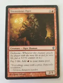 Magic the Gathering Treasonous Ogre Conspiracy 36/210 - Image 1