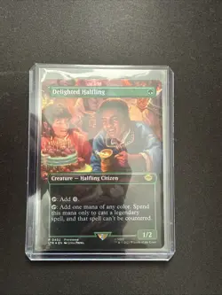 Magic: The Gathering Final Delighted Halfling Foil - Image 1
