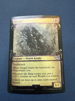 MTG Nazgul (0730) (Showcase Scrolls) - Universes Beyond (LTR) NM Foil - Image 1