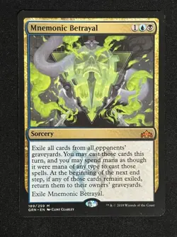 1x MTG Mnemonic Betrayal - Guilds of Ravnica (GRN) #189 - Magic the Gathering - Image 1