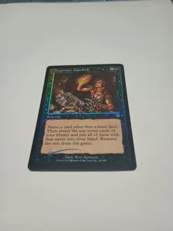 MTG foil desperate research from invasion magic the gathering - Image 1