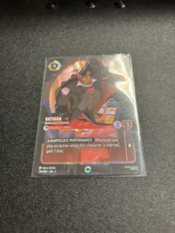 Ratigan - Nefarious Criminal (216/224) lrc7 NM FOIL- Enchanted - Image 1