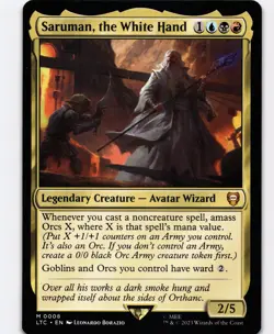 Saruman, the White Hand M Commander: The Lord of the Rings: Tales of Middle-eart - Image 1