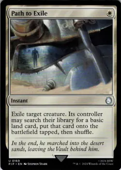 MTG Path to Exile (169) | NM | Universes Beyond: Fallout {PIP} - Image 1