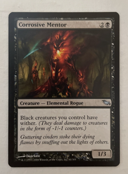 1x Corrosive Mentor Shadowmoor MTG Magic the Gathering LP - Image 1