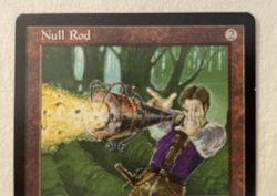 1x Null Rod Weatherlight MTG Magic the Gathering LP - Image 2