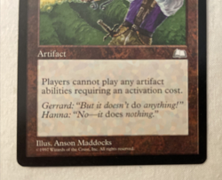 1x Null Rod Weatherlight MTG Magic the Gathering LP - Image 3