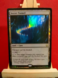 Secret Tunnel FOIL - Avatar: the Last Airbender - NM - Rare - MTG - Image 1