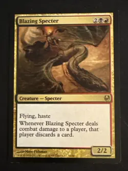 1x Blazing Specter (52) Duel Decks: Ajani vs. Nicol Bolas LP MTG Magic x1 MKE - Image 1