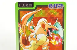 Pocket Monsters Charizard File No.006 Bandai Pokemon Carddass 1997 Japanese LP - Image 2