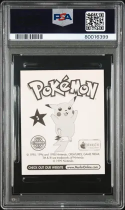 Venusaur 1999 Merlin Pokemon PSA 6 #3 - Image 2