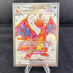 Pokemon Charizard EX #056 Scarlet Violet Black Star Promo TCG (NM) - Image 1