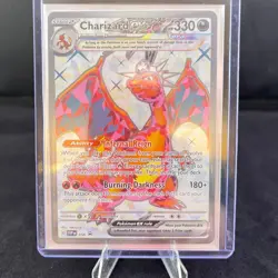 Pokemon Charizard EX #056 Scarlet Violet Black Star Promo TCG (NM) - Image 3