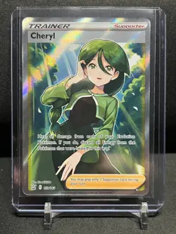 Cheryl 159/163 Ultra Rare Holo Pokemon 2021 Battle Styles NM - Image 1