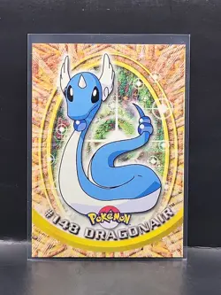 2000 Topps Pokemon TV Animation Series 3 Non Holo 148 Dragonair Blue Label - Image 1