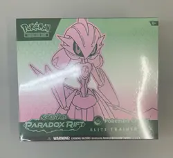 Paradox Rift Pokemon Center ETB Exclusive Iron Valiant Factory Sealed from case - Image 1