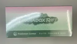 Paradox Rift Pokemon Center ETB Exclusive Iron Valiant Factory Sealed from case - Image 3