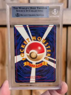 1996 Pokemon Pikachu Base Set Japanese #025 NO RARITY SYMBOL BGS 9 - Image 2