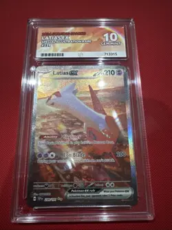 Pokemon TCG Latias EX #239/191 Surging Sparks Sir Ace Grading 10 Gem Mint - Image 1