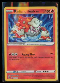 🔥Radiant Heatran 027/189 SWSH10: Astral Radiance - Pokemon TCG - Ultra Rare🔥 - Image 1