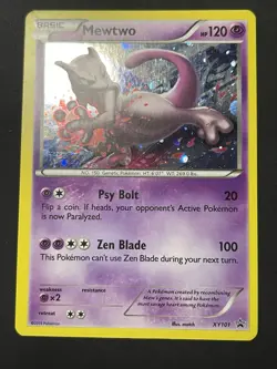 Mewtwo - XY101 - Mega Mewtwo Collection Promo PL/LP, English Pokemon Cosmos - Image 1