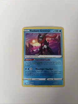 Pokemon TCG Radiant Greninja 046/189 Sword & Shield Astral Radiance Nm/M - Image 1