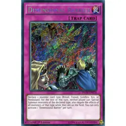 Dimensional Barrier Yu-Gi-Oh! INOV-EN078 Mixed Editions Secret Rare - Image 1