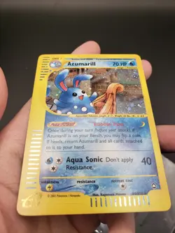 Azumarill - Holo - H4/H32 - Aquapolis - english - Pokemon card - Image 4