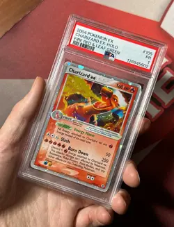 CHARIZARD EX 105/112 EX FireRed & LeafGreen PSA 1 PR NEW CERT Pokemon TCG card - Image 3