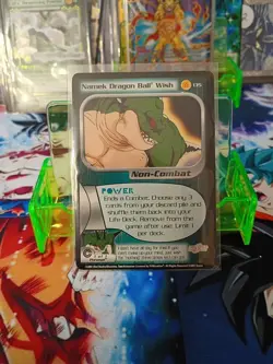 Namek Dragon Ball Wish Trunks Saga Rare Unlimited #135 Dragon Ball Z Card Score - Image 1