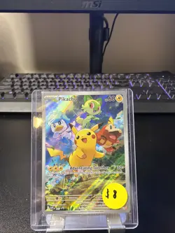 Pikachu 027 Sv: Scarlet & Violet Promo Cards Holo (SEALED) - Image 1