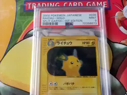 Raichu 035/088 Split Earth 1st Edition PSA 9 Mint Holo Rare Pokemon Card - Image 3