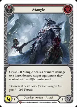 FAB Mangle - History Pack 1 Card # 051 - Image 1