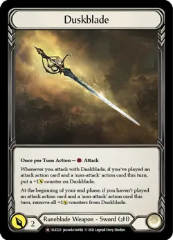 FAB Duskblade - Tales of Aria (Unlimited) Card # 223 - Image 1