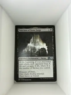 1x Sanctum of Stone Fangs | M21 Core Set 2021 | MTG Magic Cards. A6 - Image 1
