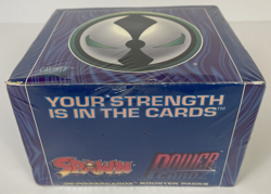 Spawn Power Cardz TCG Sealed Booster Box 36 Packs Caliber Trading Cards 1995 New - Image 1