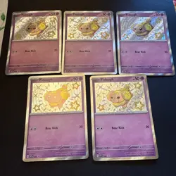 Fidough 069 Sv: Scarlet & Violet Promo Cards Holo X 5 - Image 1
