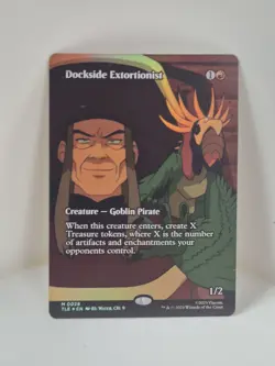 Dockside Extortionist - Borderless, Foil - M 0028 - MTG - Avatar TLA - Image 1