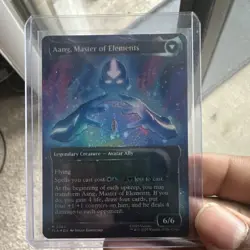 Magic: The Gathering TLA Avatar Aang Legendary Creature (RAISED FOIL) - Image 2
