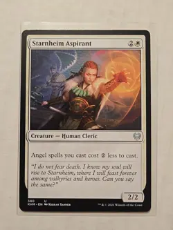Starnheim Aspirant - Kaldheim - LP - Uncommon - Creature - MTG - Image 1