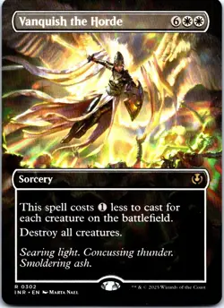 Vanquish the Horde (Borderless) R Innistrad Remastered 302 NM NM-LP - Image 1