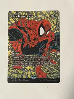 Arachnogenesis (Borderless) Marvel Universe Eternal-Legal Regular - Image 1