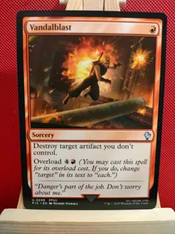 Vandalblast - Final Fantasy Commander - NM - Uncommon - MTG - Image 1