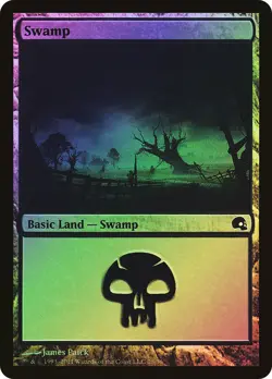 MTG FOIL Swamp 28 - Premium Deck Series: Graveborn #28 - Image 1