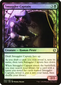 MTG FOIL Smuggler Captain - Conspiracy: Take the Crown #47 - Image 1