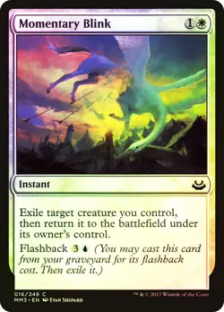 MTG FOIL Momentary Blink - Modern Masters 2017 #16 - Image 1