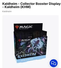 Magic the Gathering MTG - Kaldheim Collector Booster Box - Factory Sealed - Image 1